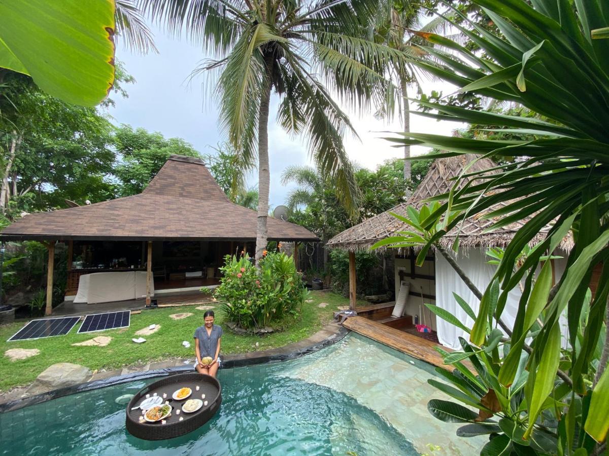 Villa Bhuvana With Private Swimming Pool Gili Trawangan Exterior photo