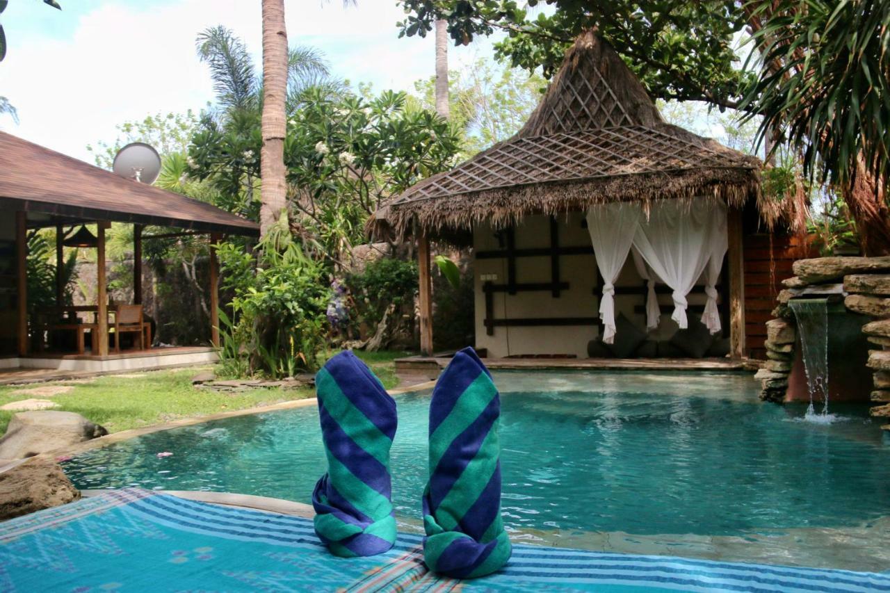 Villa Bhuvana With Private Swimming Pool Gili Trawangan Exterior photo